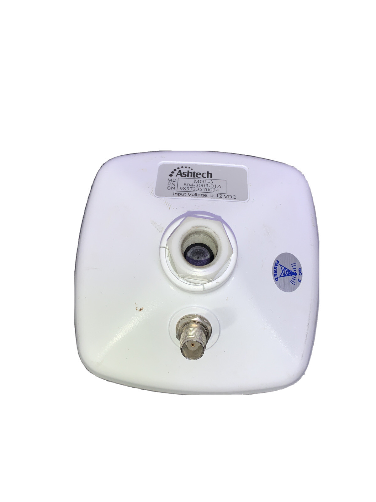 Ashtech MGL-3 and Husky FS/2 with Ashtech Antenex antenna