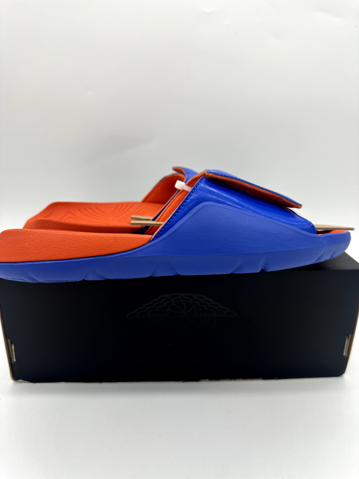 Jordan Hydro 7 Slide V2 PE "Florida Gators" Mens size 14 Blue Orange CT7116 408