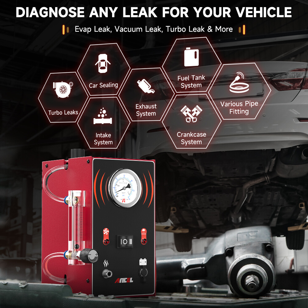 ANCEL S300 EVAP Auto Smoke Machine Leak Detector Vacuum Diagnostic Tester Tool