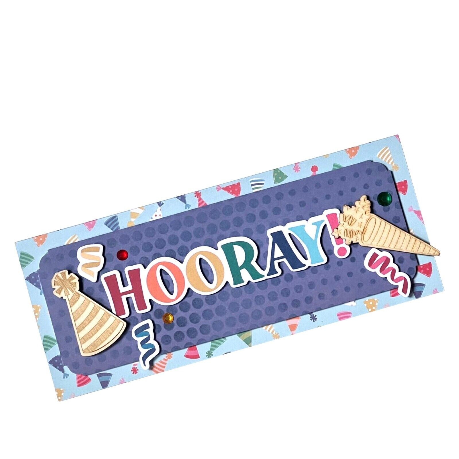 Diamond Press Happy Day Slimline Card Kit New