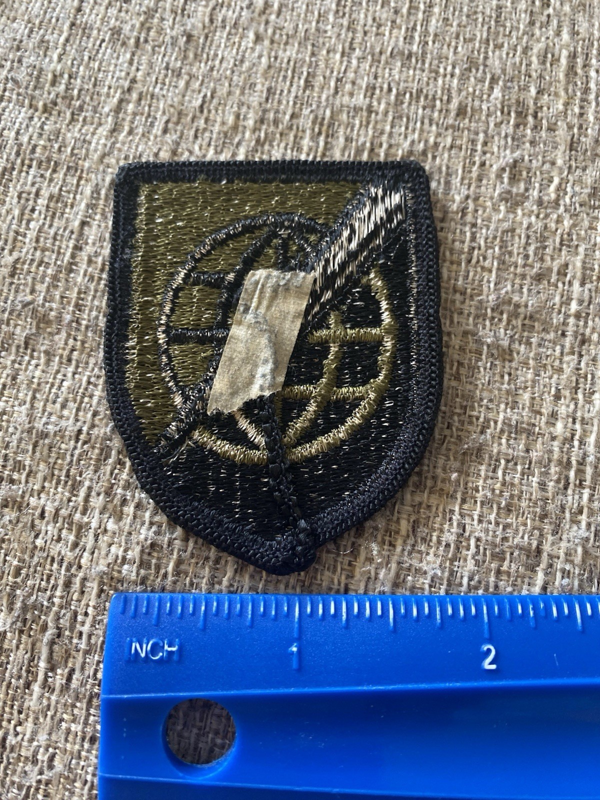 US Army Strategic Command Subdued Patch SRATCOM