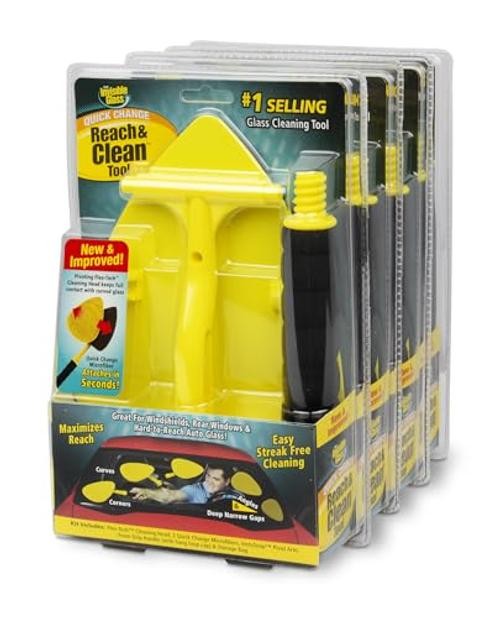 95160-4PK Reach & Clean Windshield Cleaning Tool and Car Window Cleaner Tool
