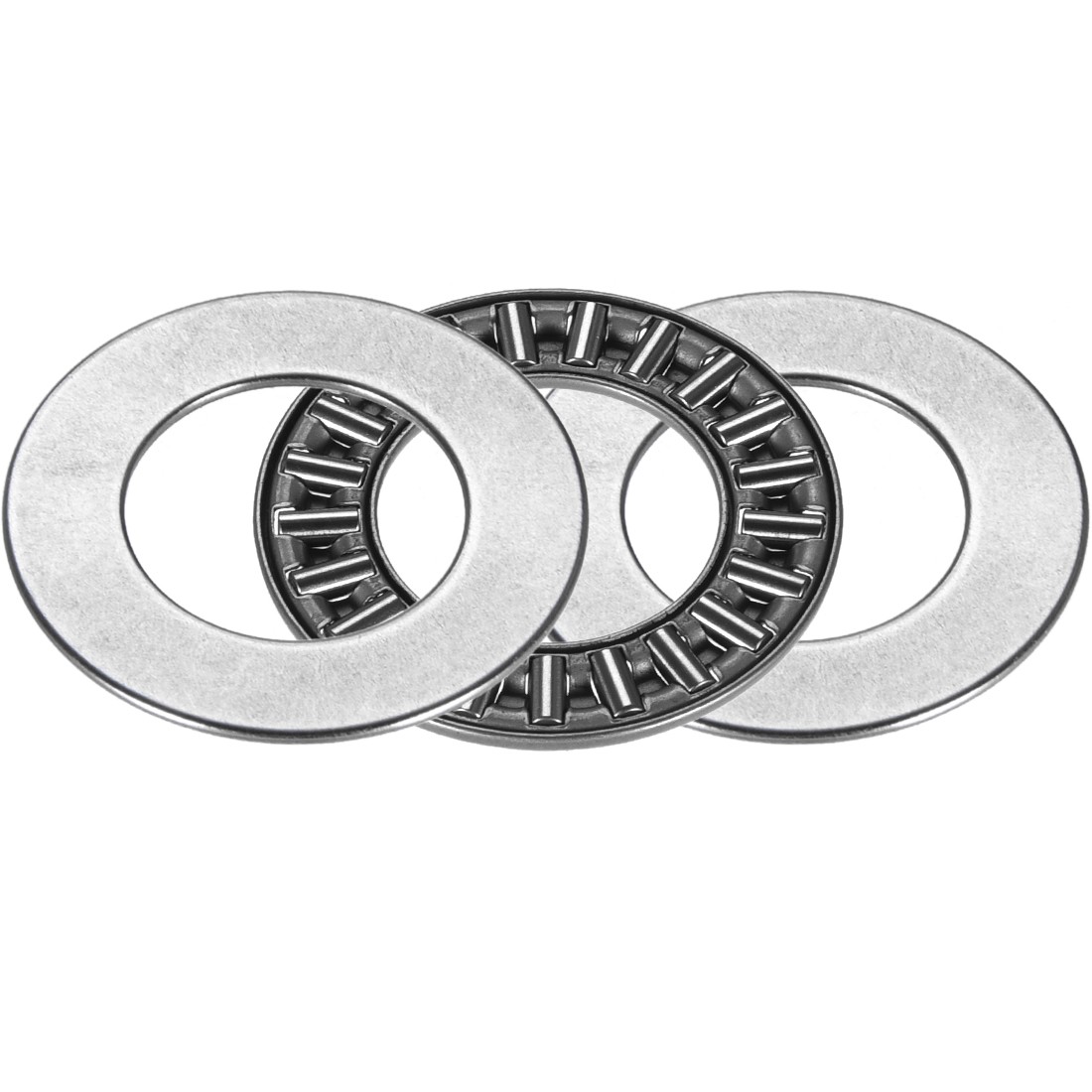AXK1730 Needle Roller Thrust Bearings 17x30x2mm W 2 Washers