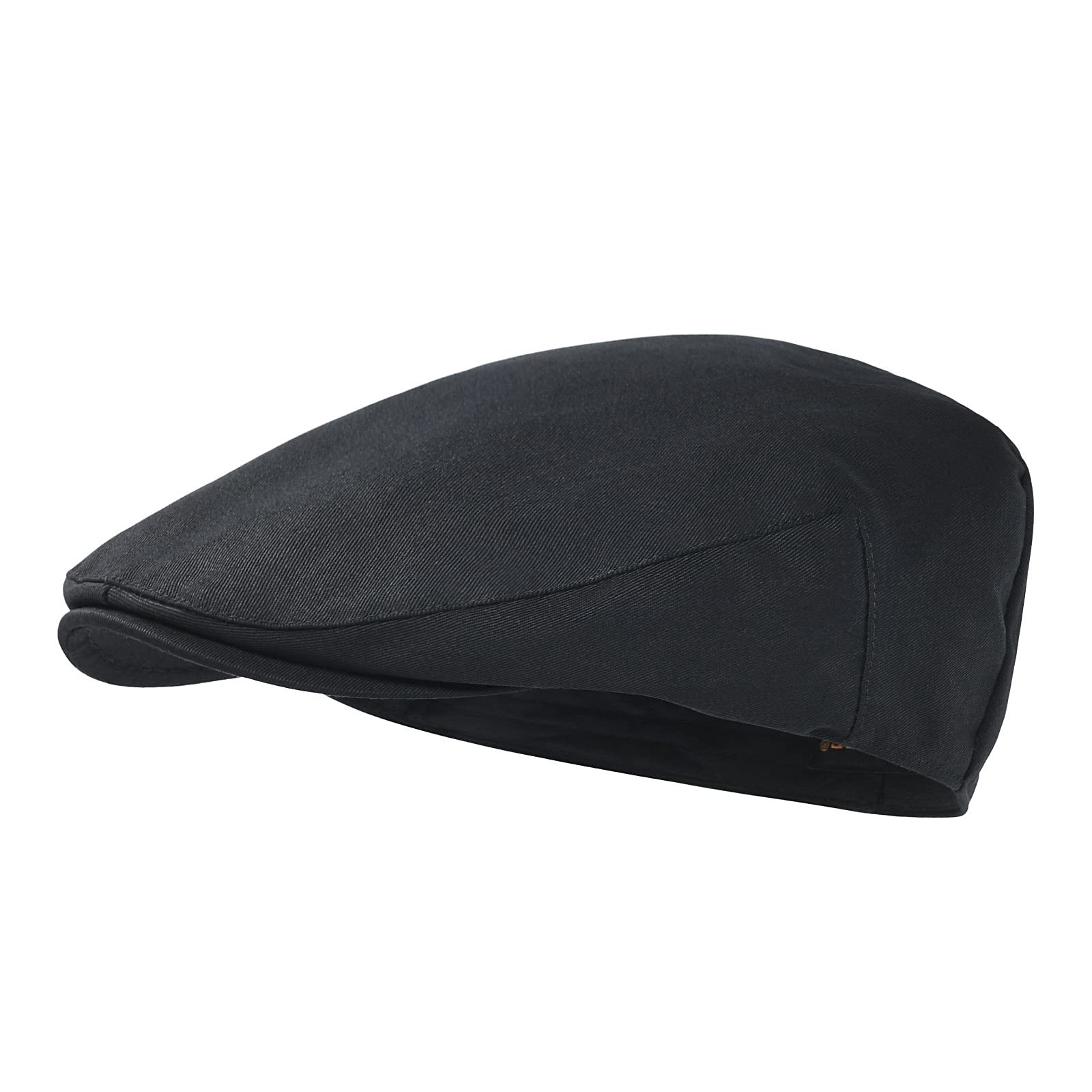 Mens Cotton Ivy Gatsby Newsboy Hat Summer Driving Scally Cap Thin Bl...