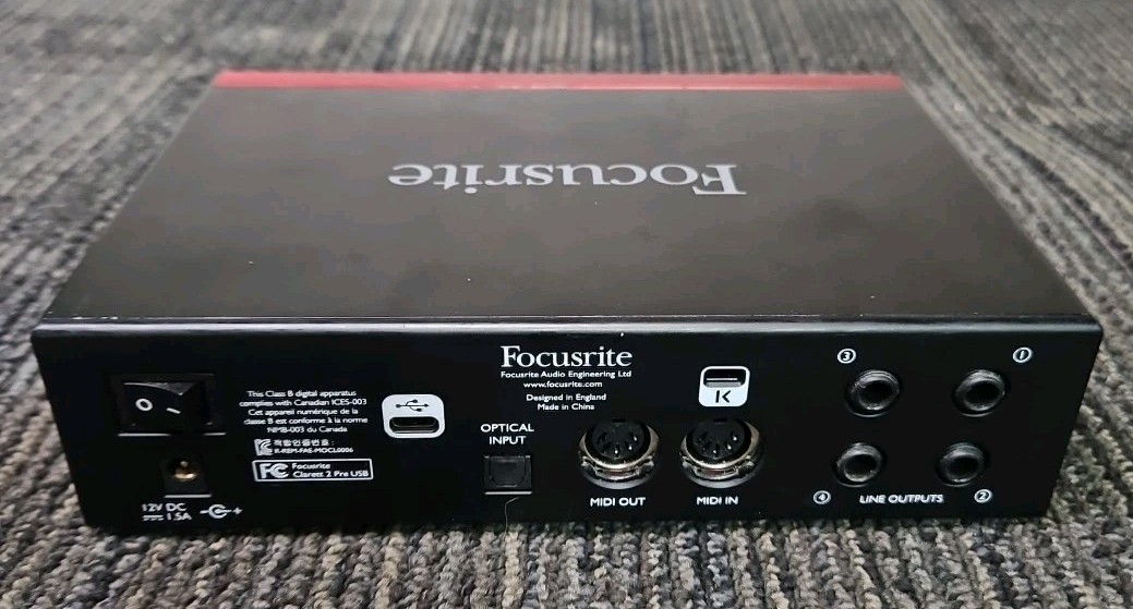 Focusrite Clarett 2.Pre USB Audio Interface