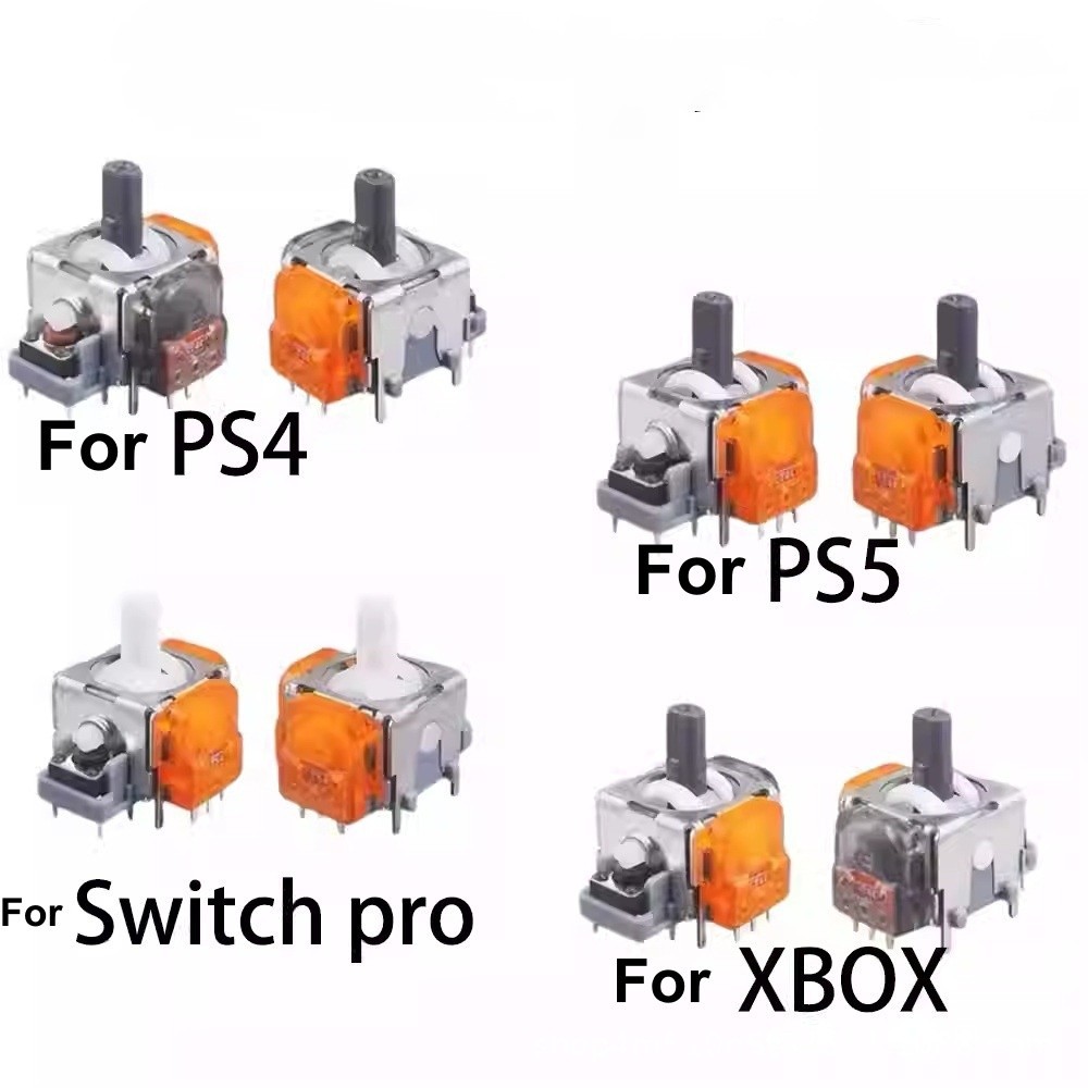 10PCS TMR Hall Effect Joystick for PS5/PS4/Xbox/Switch Pro Controller Drift Fix