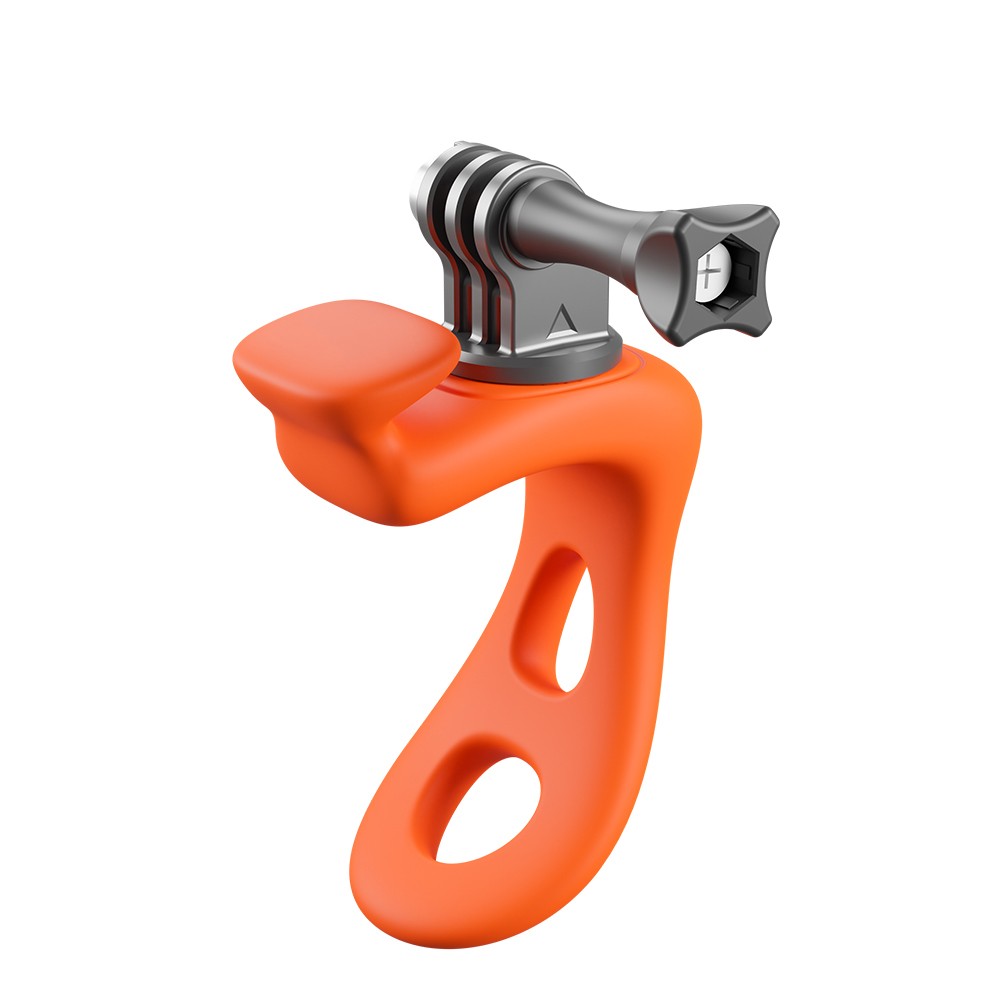 Orange Silicone Flexible Mount For Gopro Hero/Insta360/DJI Osmo Action Camera