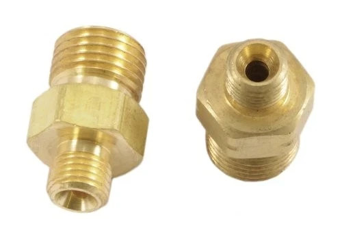 Forney 86152 Oxygen Acetylene Brass Fitting, and 3/8" 9/16",