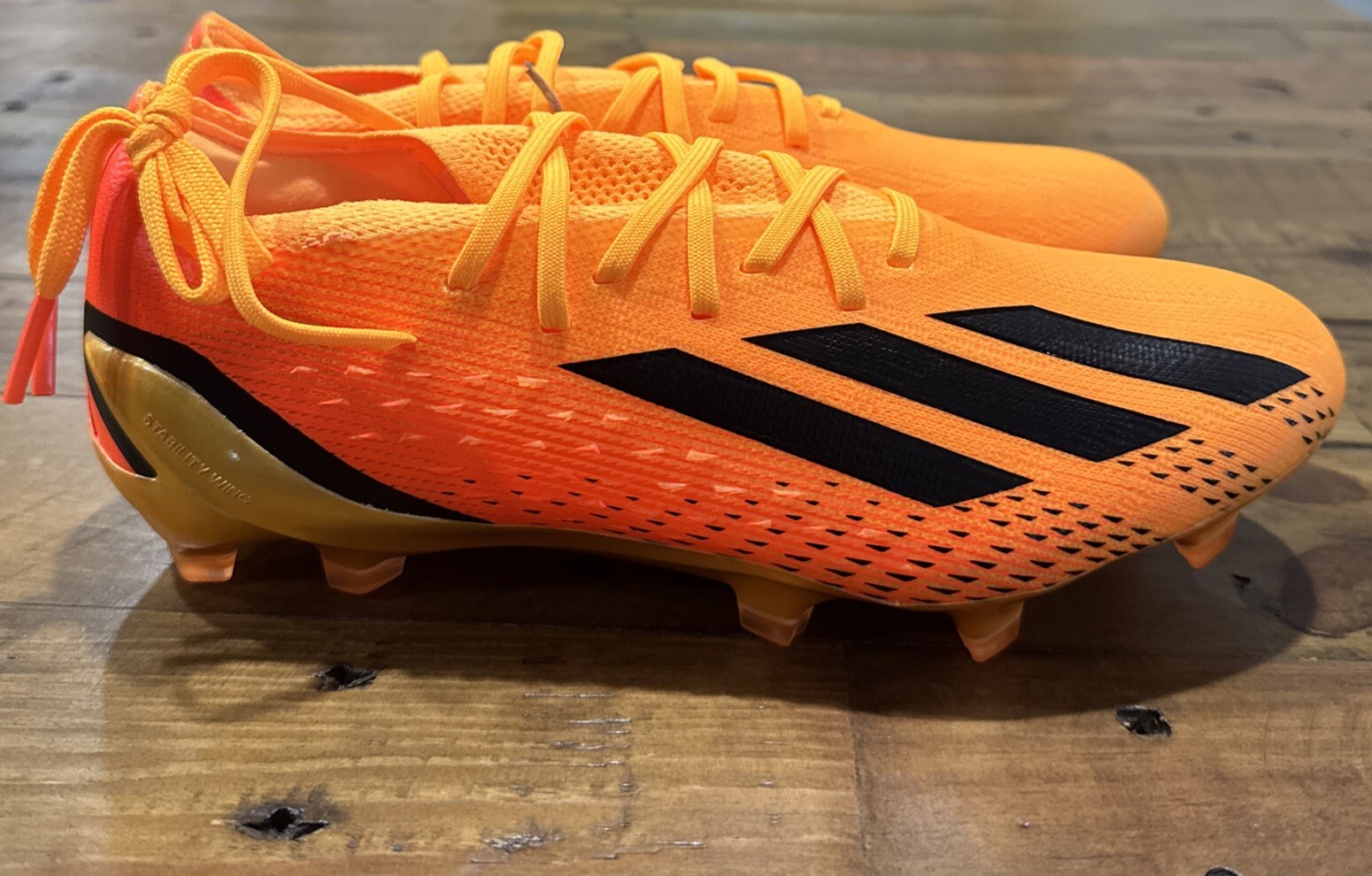 Adidas Men 5.5/Womens 6.5 X SPEEDPORTAL.1 FIRM GROUND BOOTS/SOCCER CLEATS GZ5109