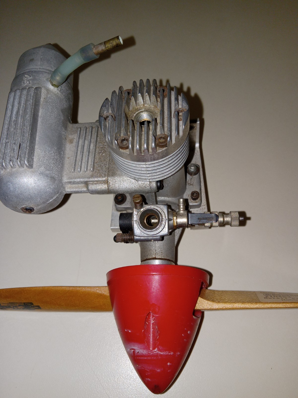 Vintage Max OS 35 Airplane Engine With Muffle As You See Free Shipping Nice L@@k