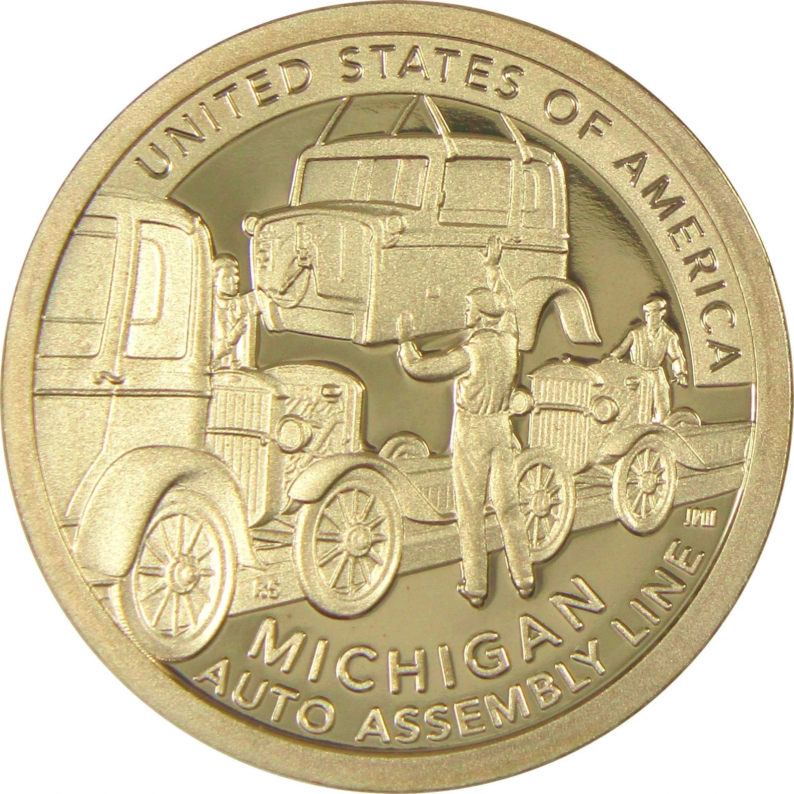 2025-S Proof Auto Assembly Line Michigan Innovation Dollar 1$