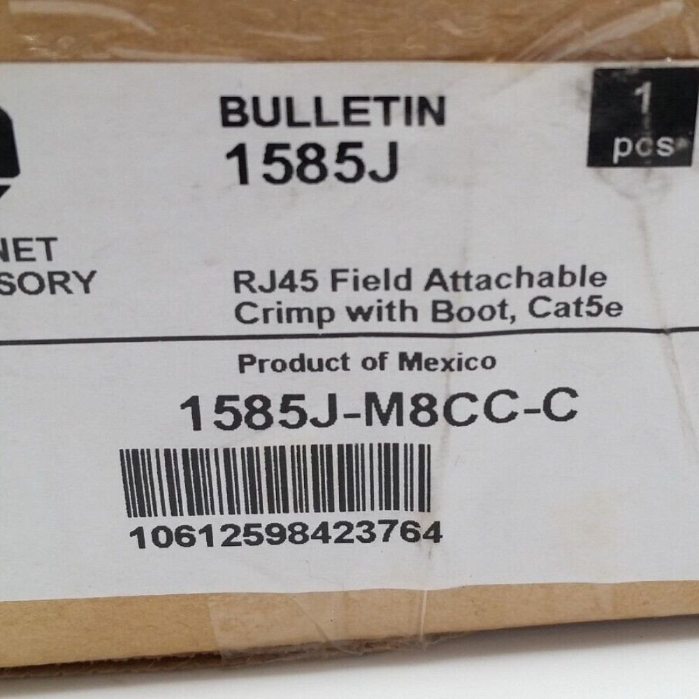 NEW Allen-Bradley 1585J-M8CC-C Ethernet Accessory 1585JM8CCC US Free Tax