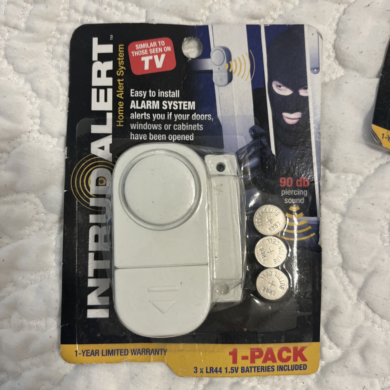 Set Of 4 Home Alert System 90 db Piercing Sound Easy To Install On Your Door
