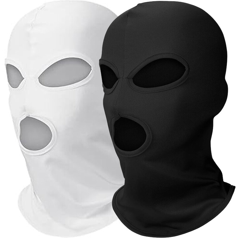 Balaclava Face Mask 3Hole UV Protection Ski Sun Hood Tactical Mask for Men Women