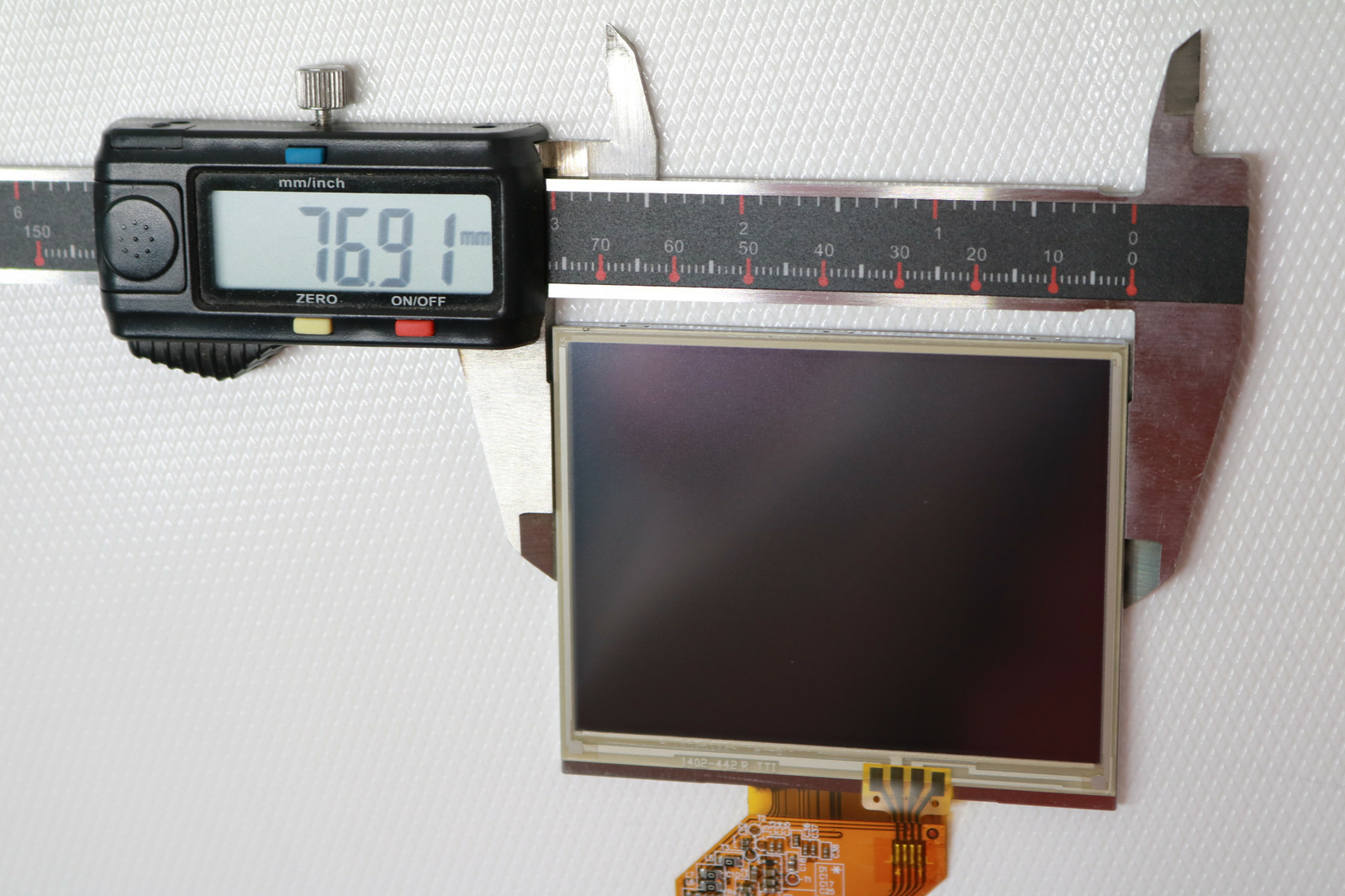 Powertip 3.5" LCD Display Panel Touchscreen 320x240 LED Backlit PH320240T-006