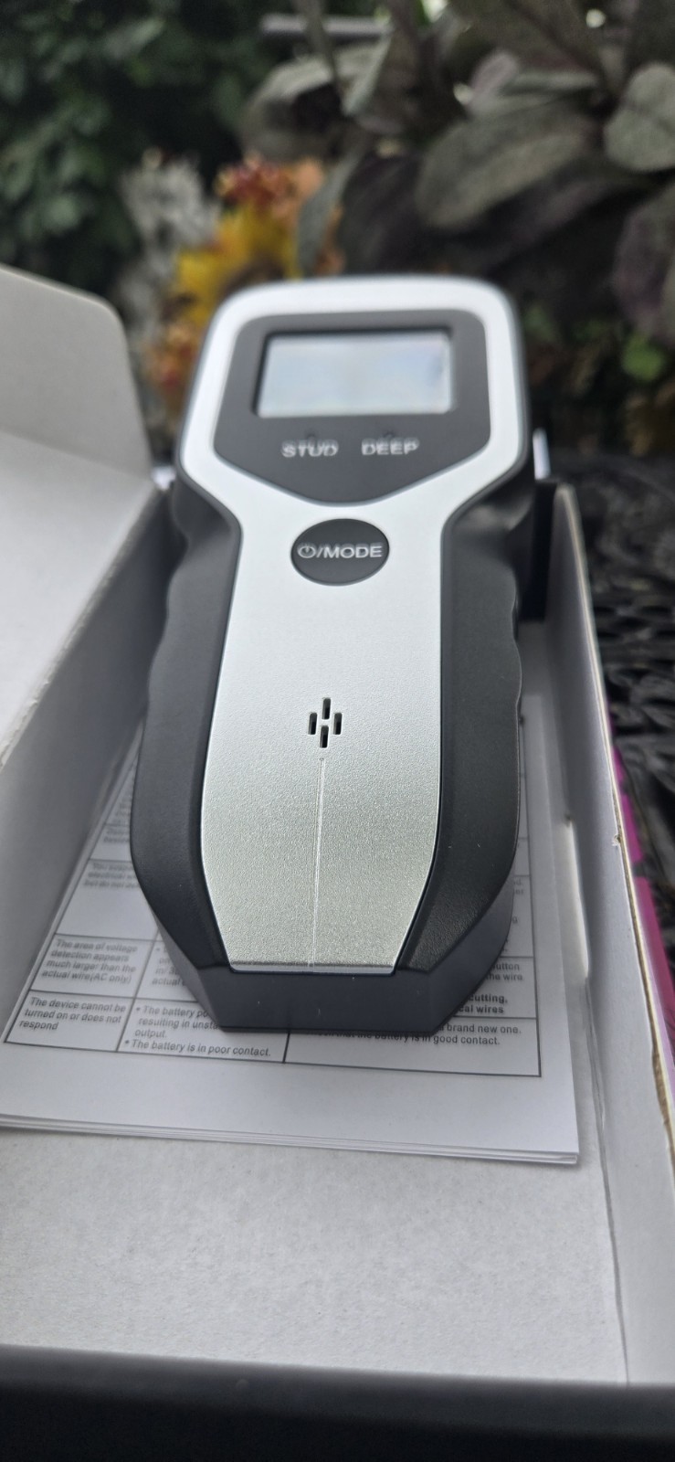 Rohs SY01 Stud Finder Wall Scanner Electronic Silver Stud Sensor Detector NIB