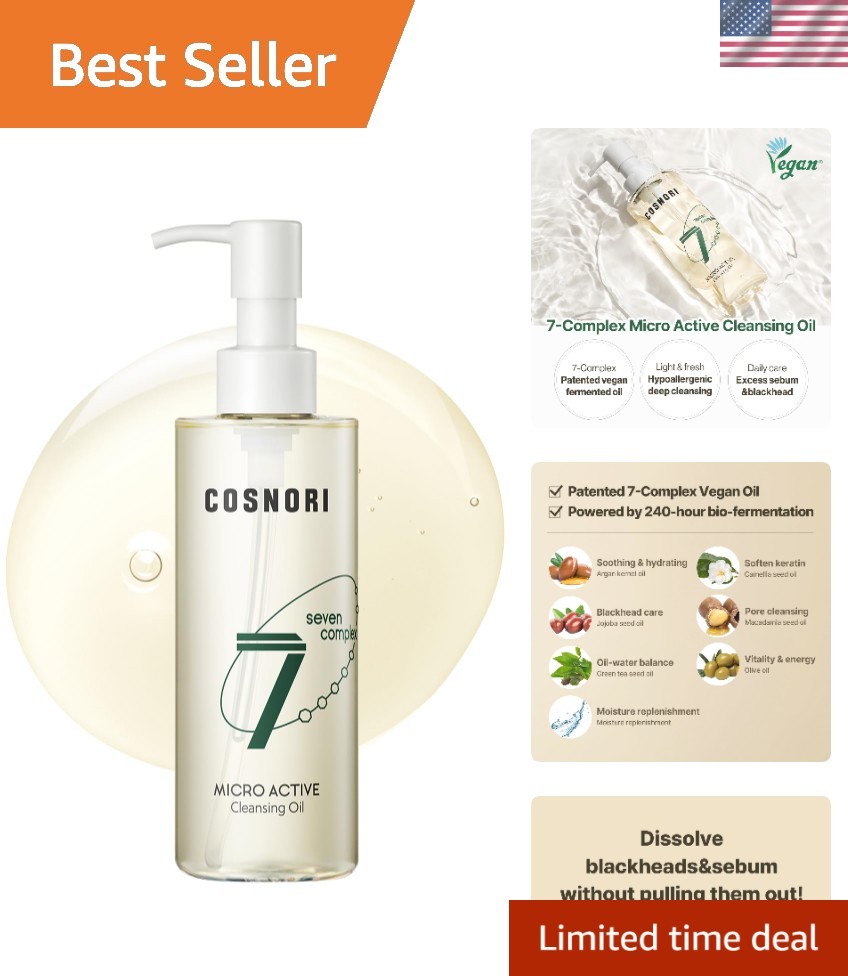 7-Complex Micro Active Cleansing Oil – n  Facial Cleansing Oil, Fresh and Lig...