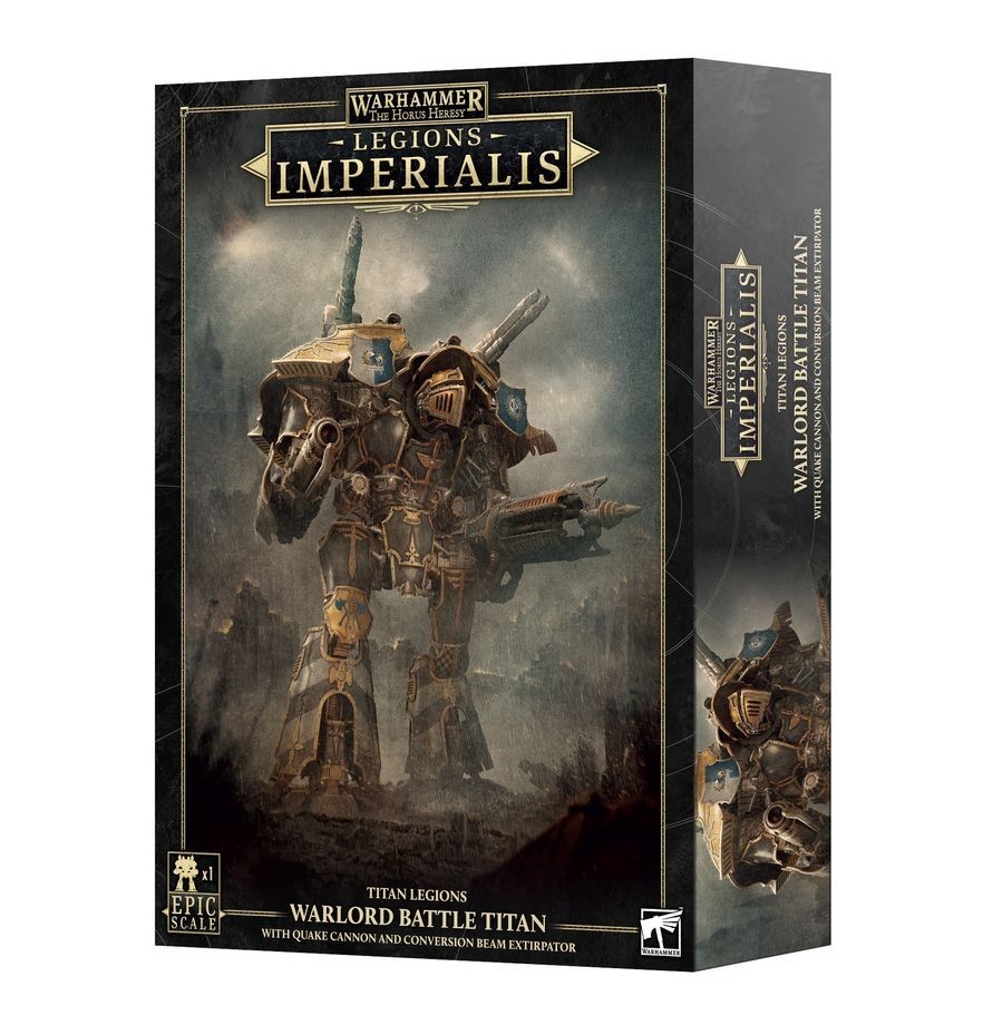Warhammer, Legions Imperialis: Warlord Titan w/ Quake Cannon & Beam (Preorder)