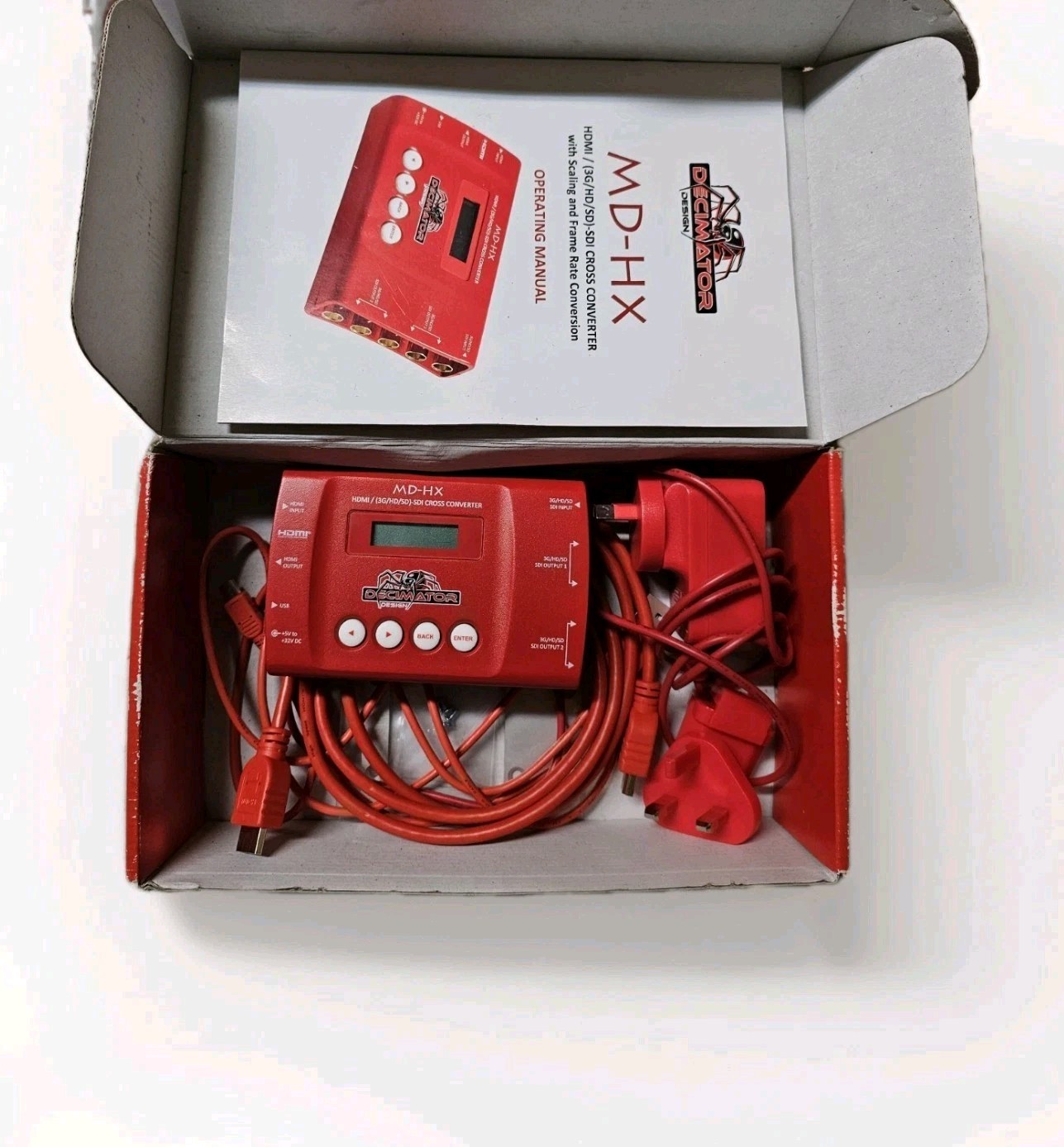 💫Decimator MD-HX HDMI and SDI Cross Converter with Scaling & Frame Rate
