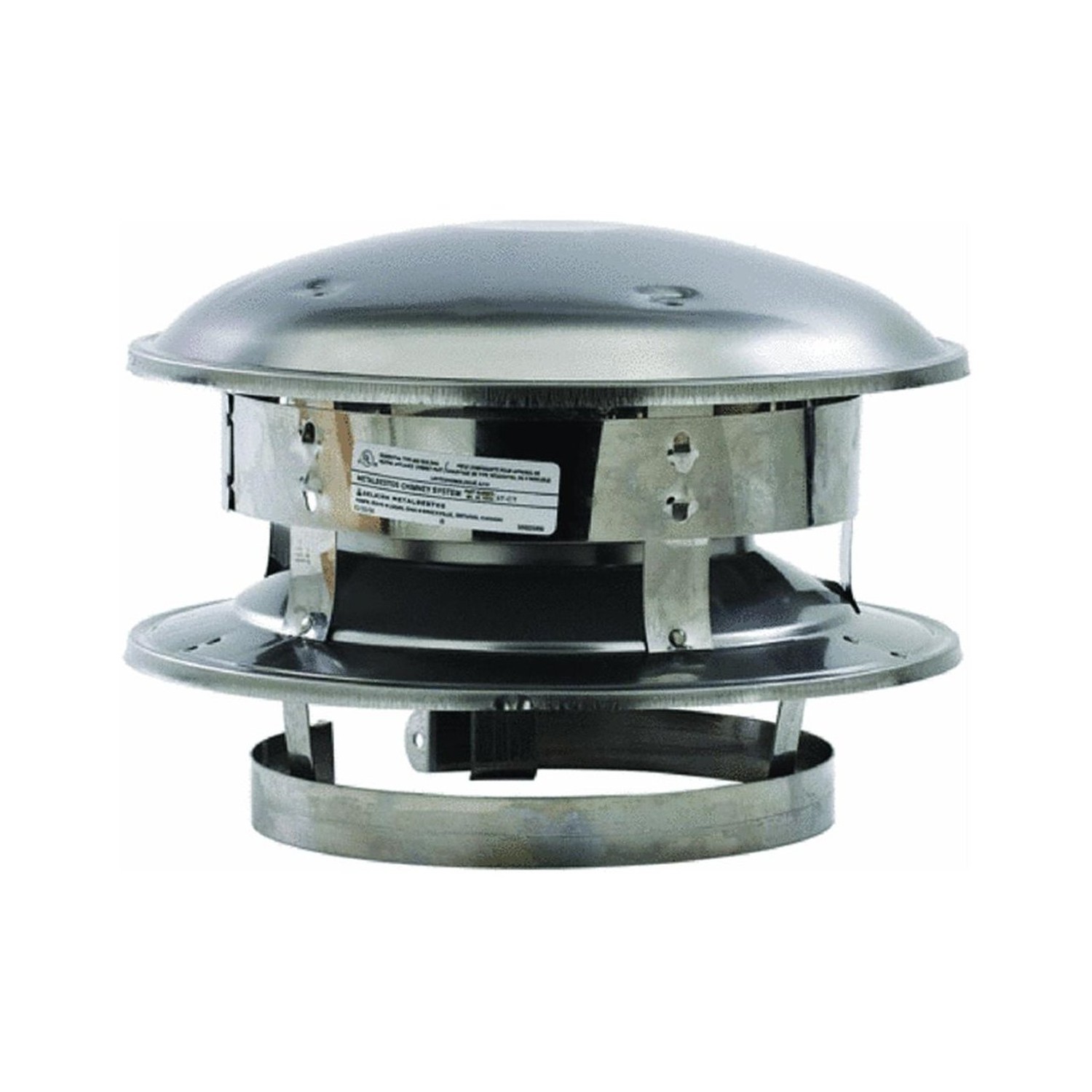 Selkirk Metalbestos 6T-CT 6-Inch Stainless Steel Round Top 542431