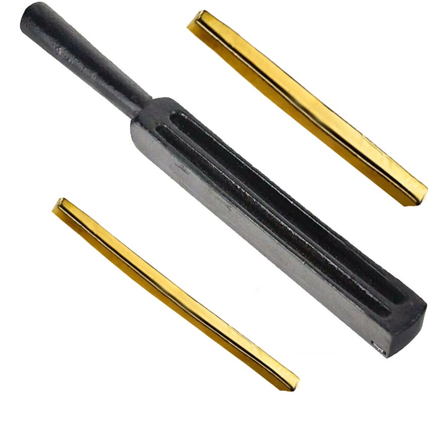 11 Inch Double Sided Ingot Mold For Wire And Plate Casting Melting