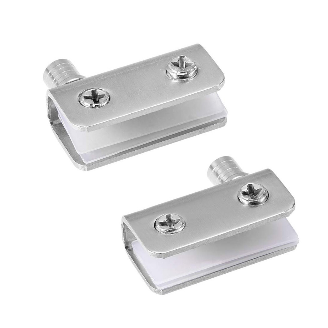 Metal Door Hinges Pack Pivot Accessory Adjustable Clip Cupboard