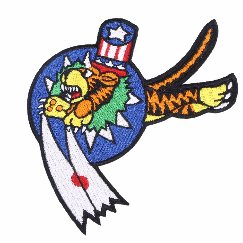 FLYING TIGERS US ARMY AIR CORPS AVG CHINA AIR FORCE PATCH -chho981