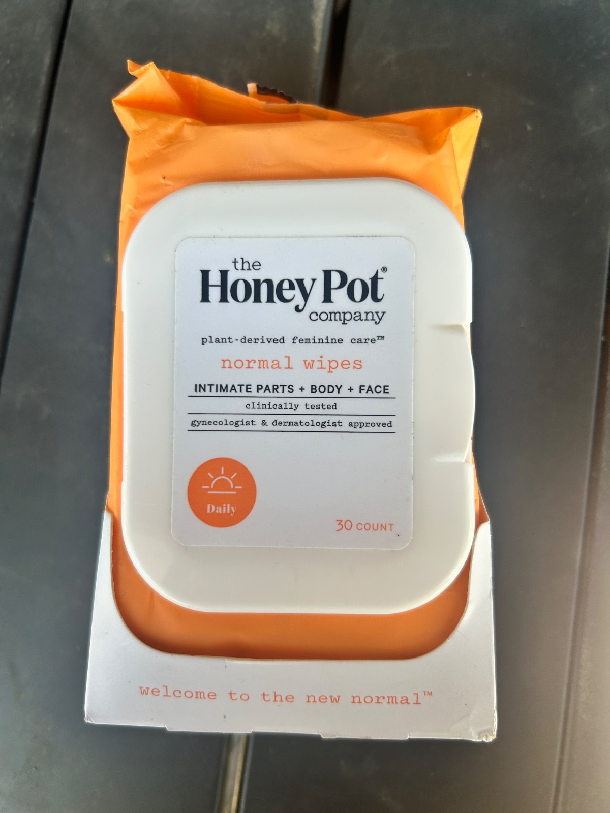 The Honey Pot Normal Wipes Fragrance Free, 30 Ct Ea Feminine Body Care 34 Packs