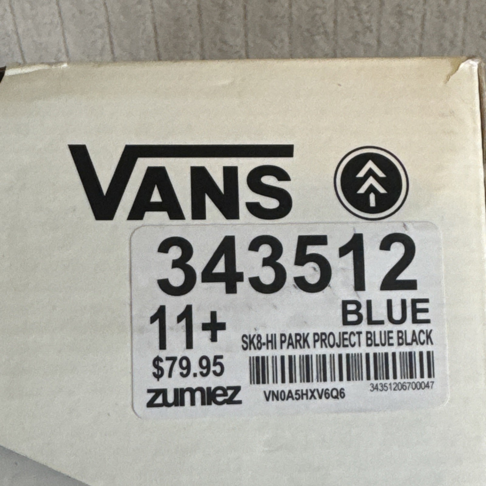 Vans x Parks Project Sk8-Hi Blue Teal Suede Shoes Mens 11.5 Womens 13 Mint Rare