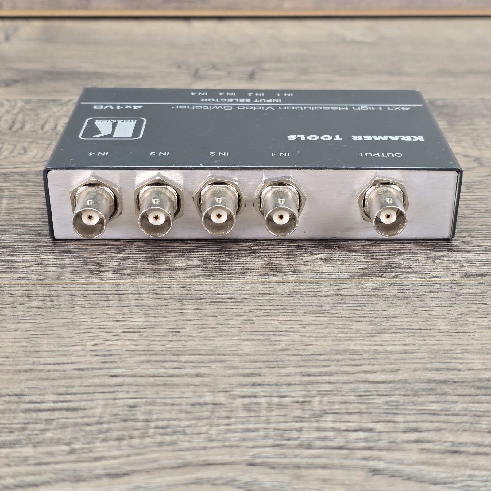 Kramer Tools 4x1VB High-Resolution Video Switcher - Tested Working