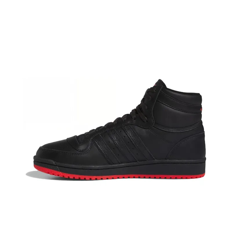 ADIDAS TOP TEN RB Black Red BRED Mens US Size 11 Sneakers Shoes RARE New 🔥