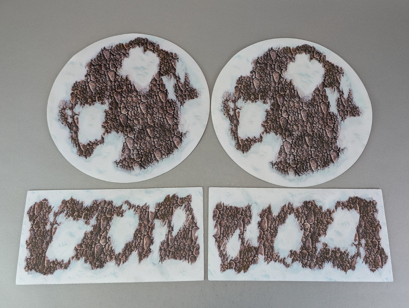 Warhammer Hordes Dungeons & Dragons Neoprene Objective Markers Terrain Mats