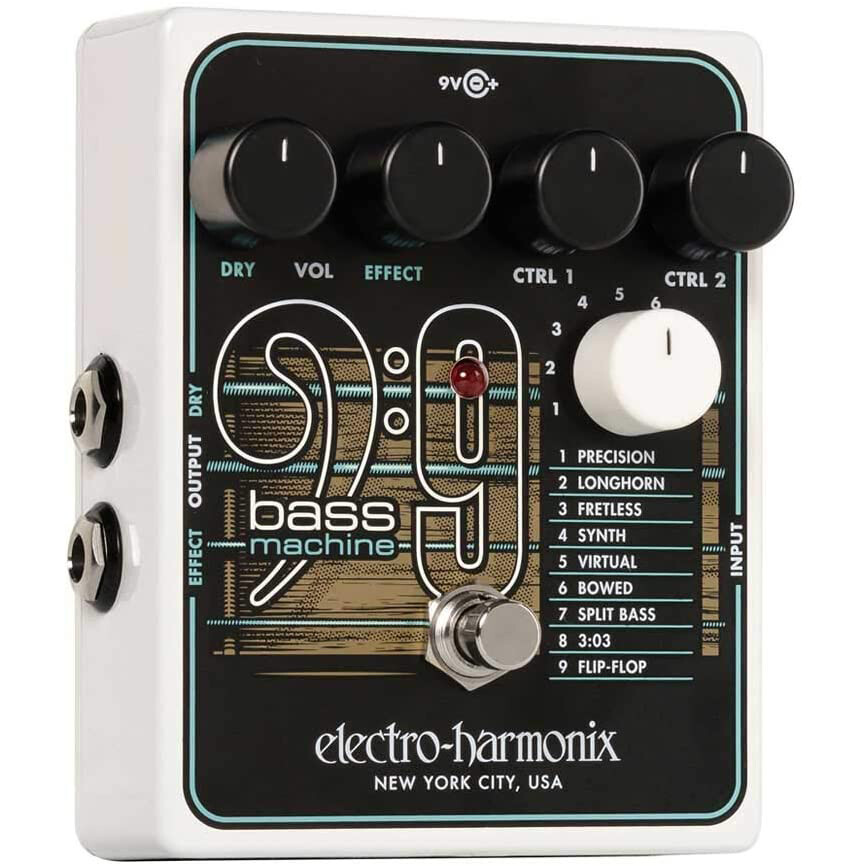 Electro Harmonix BASS9 Bass Machine Effects Pedal