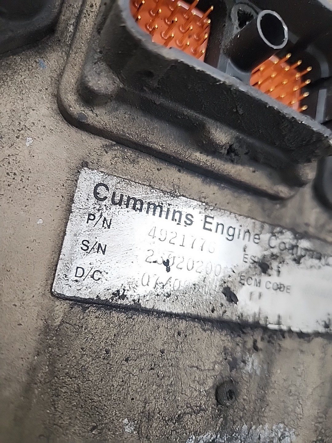 Cummins Engine Control Module 4921776 5.9 6.7 8.3 8.9 ISB ISL ISC ECU ECM