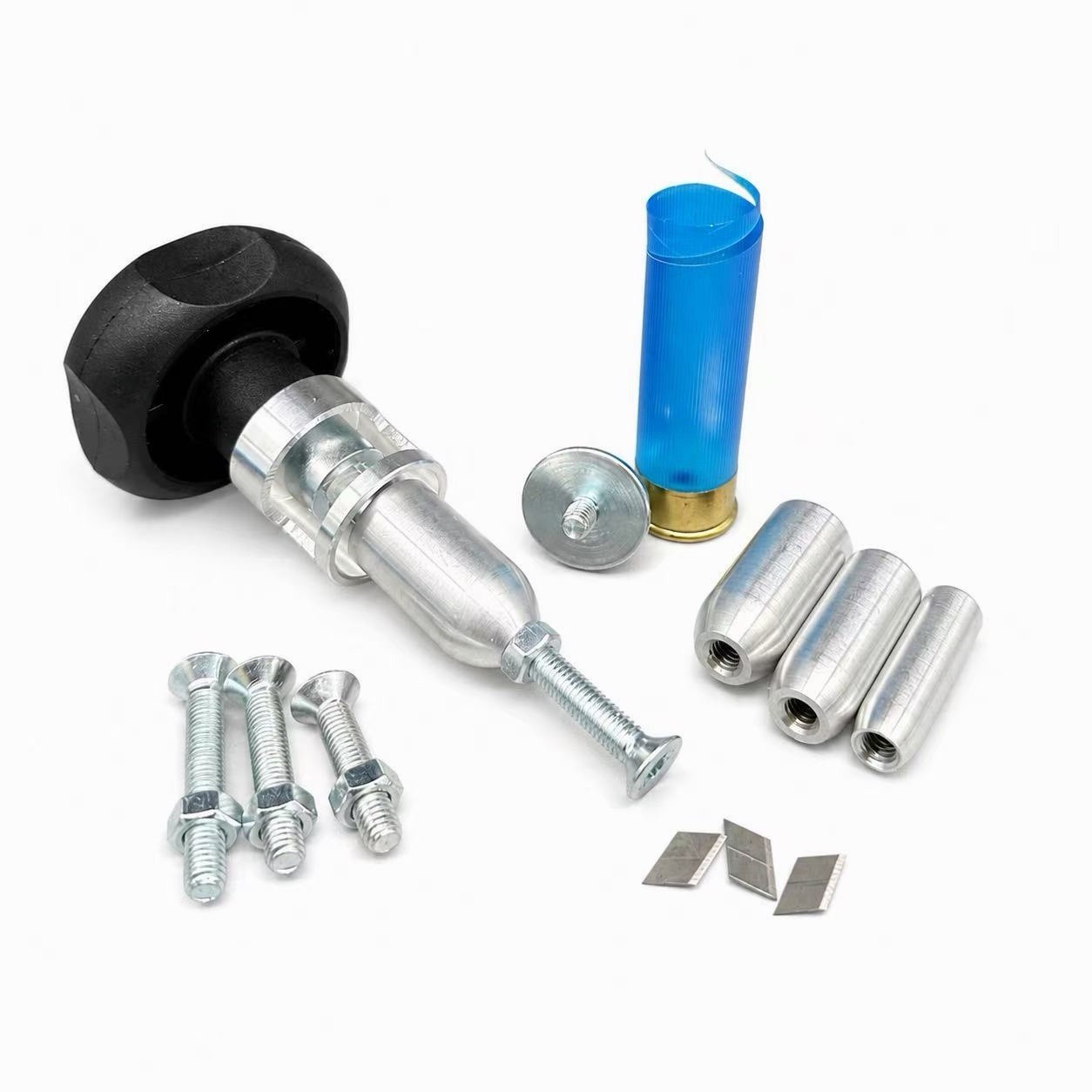 Shotgun Shell Hull Trimmer Tool Include 12G, 20G, 28G, 410