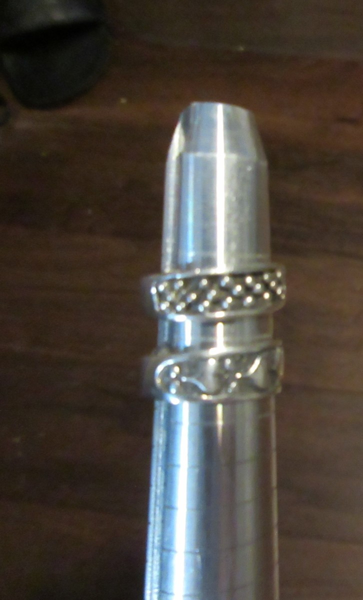 Vtg 1970s Sterling cuff Rings for Ear or Toe Size 3