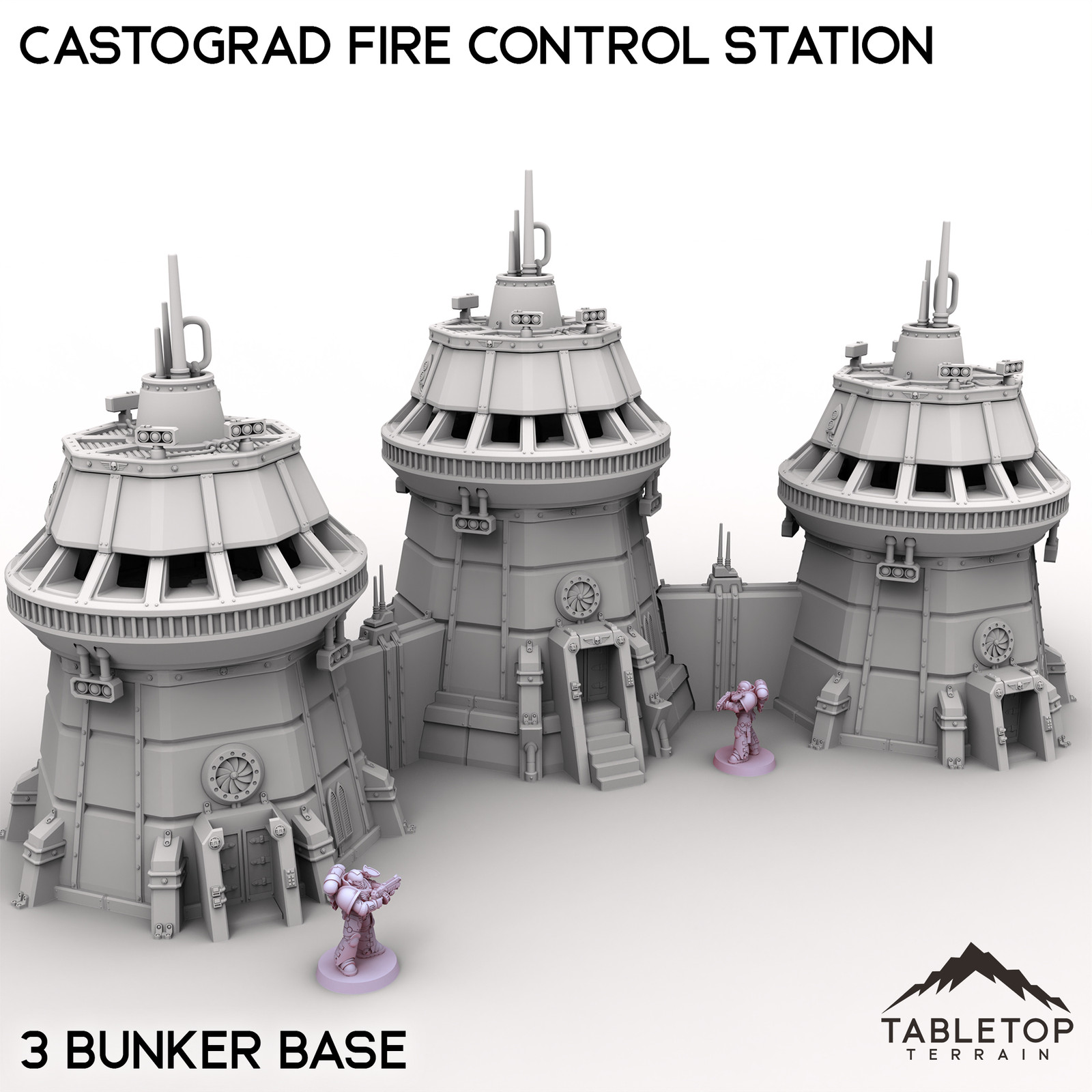 Castograd Fire Control Station - Grimdark Gothic Wargaming Tabletop