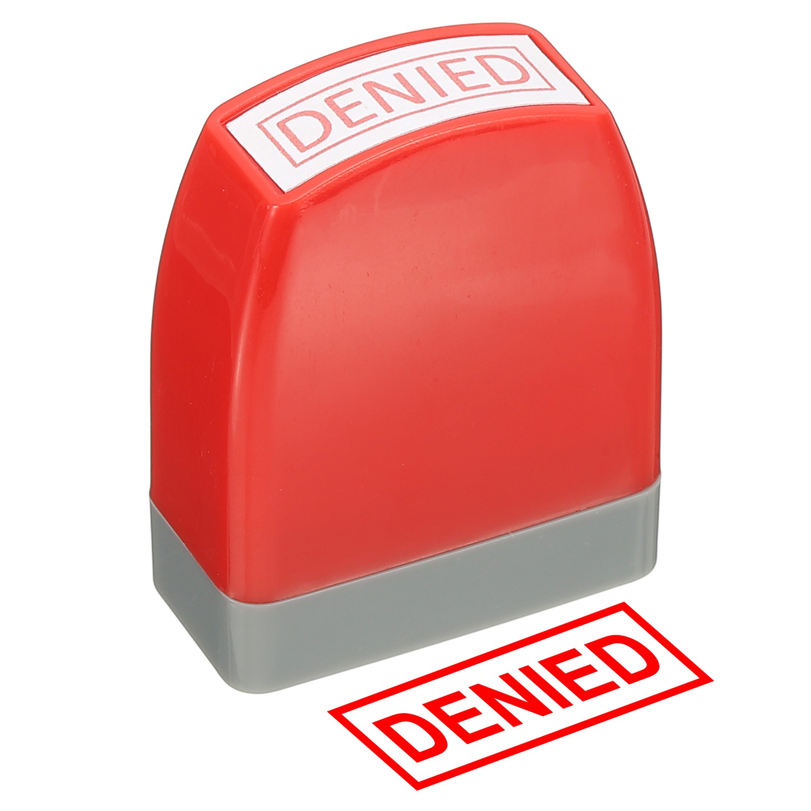 Denied Notice Stamp Office Stamp Pre Inked Stamp Red