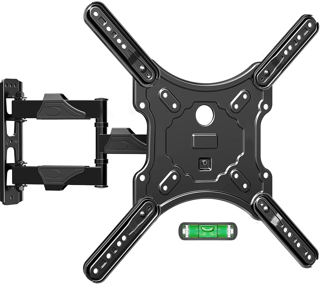 ELIVED UL Listed TV Wall Mount for Most 26-60 Inch TVs, Swivel and Tilt Full