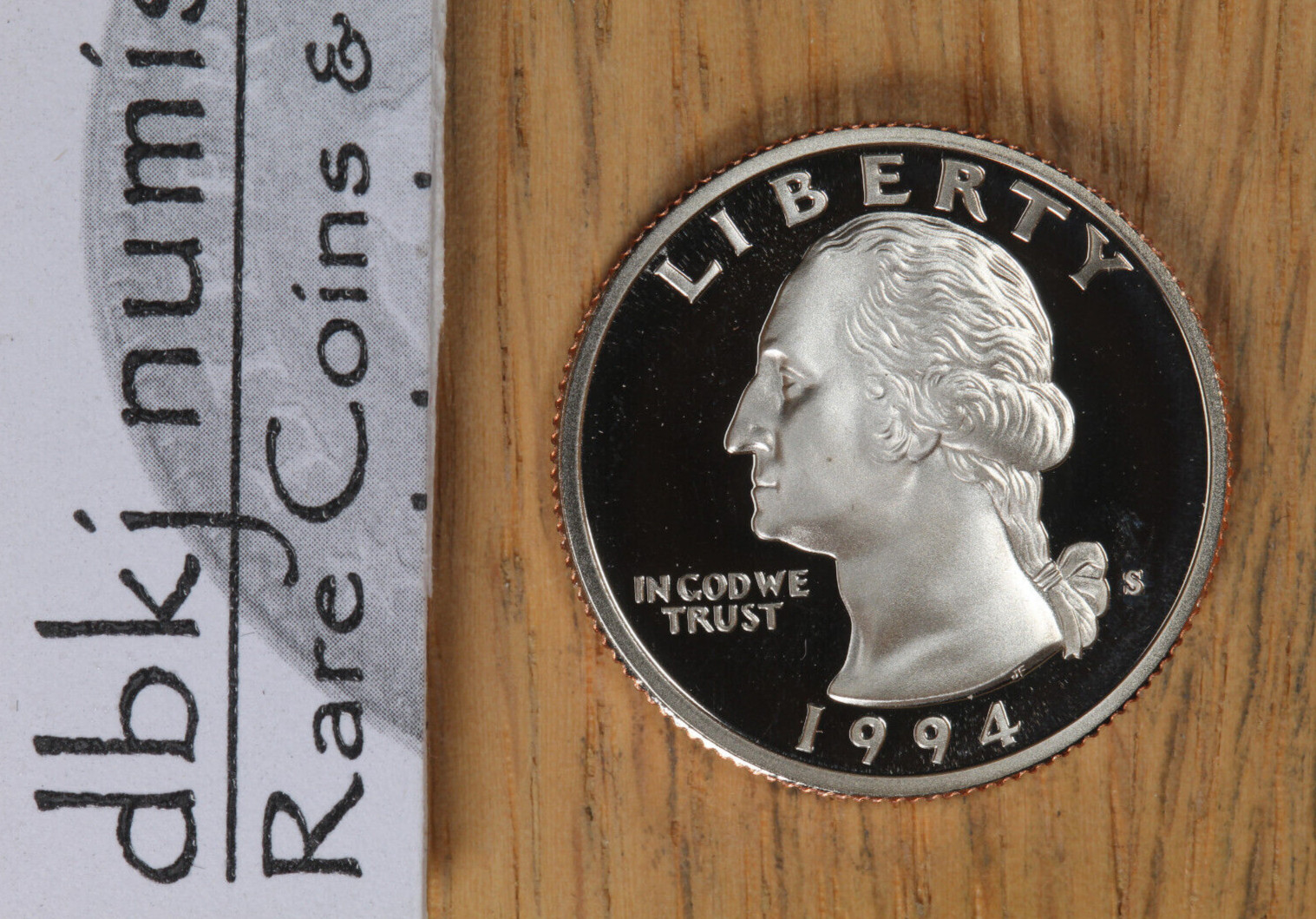 1994 S Clad Washington Quarter 25¢ - Choice to Gem Proof
