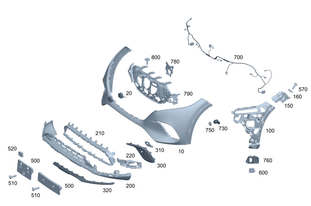 Genuine Mercedes-Benz Retaining Plate 296-885-09-02