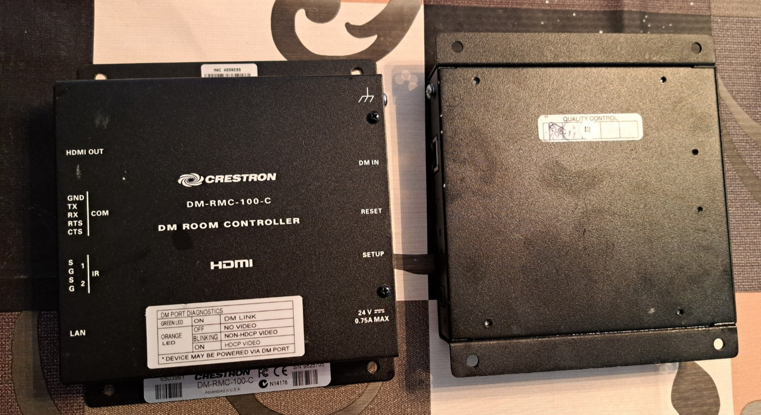Crestron DM-RMC-100-C DM Room Controller - No Power Cable