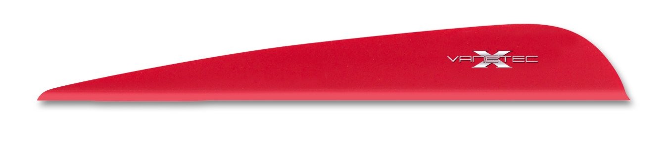 Gold Tip Vane 100CT 4-Inch Duravane Arrows, Red