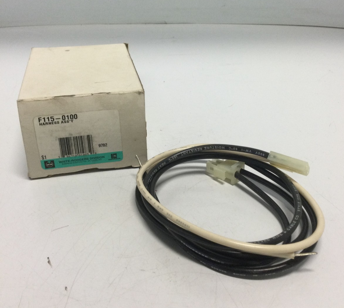 NEW, WHITE RODGERS, F115-0100, HARNESS ASSEMBLY. (1D-2)