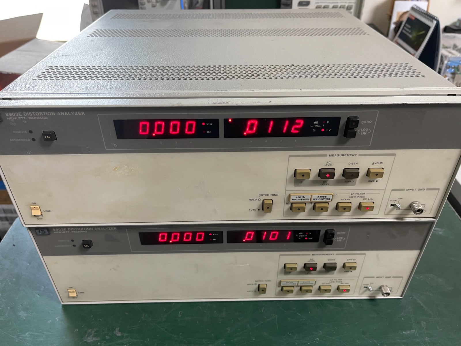 HP 8903E Distortion Analyzer 20Hz - 100KHz _ S/N: 3013A00839 OR 3514A01260
