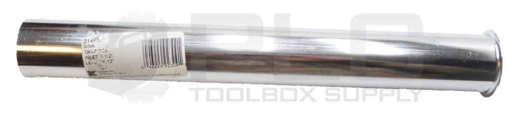 NEW KEENEY 214PC SINK TAILPIECE INLET 1 1/2" LENGTH 12"