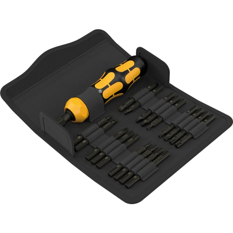 WERA 05018111001 Kraftform Kompakt 900 Imperial Set 1, 19 pieces