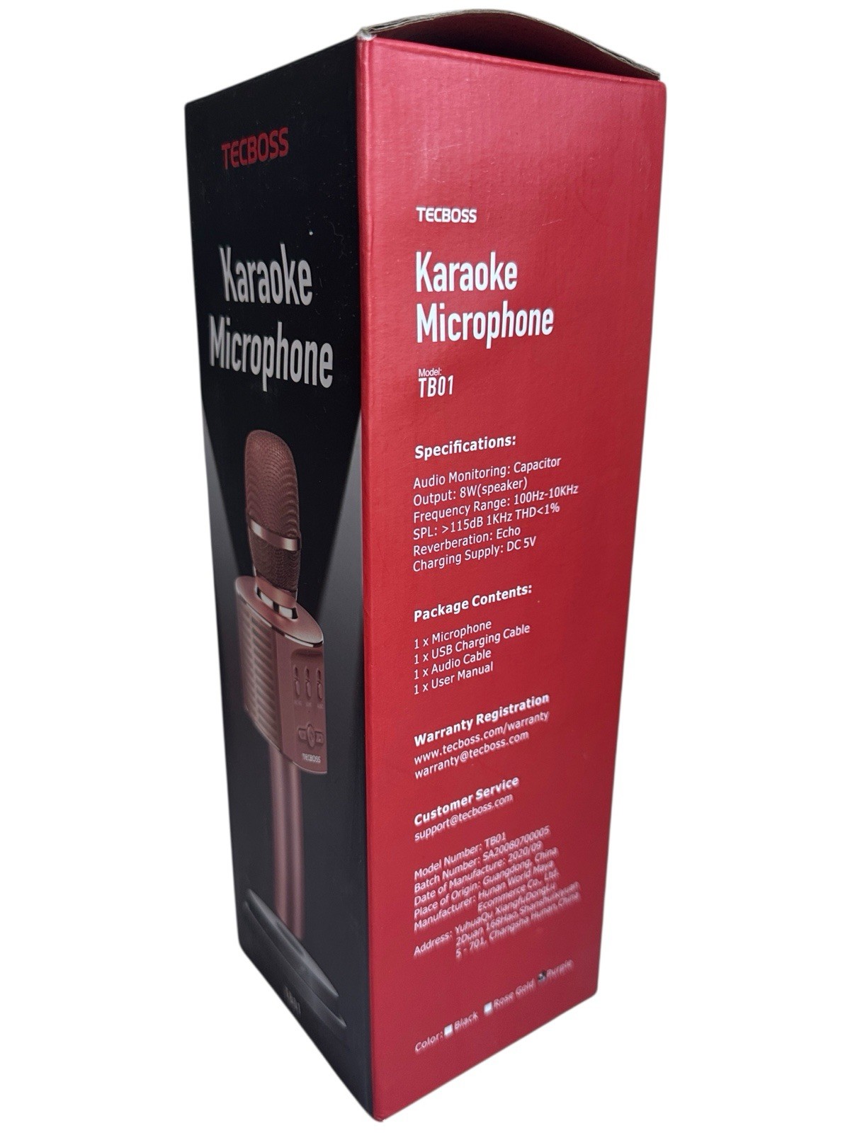 Karaoke Microphone Wireless Bluetooth Speaker Handheld Portable Singing