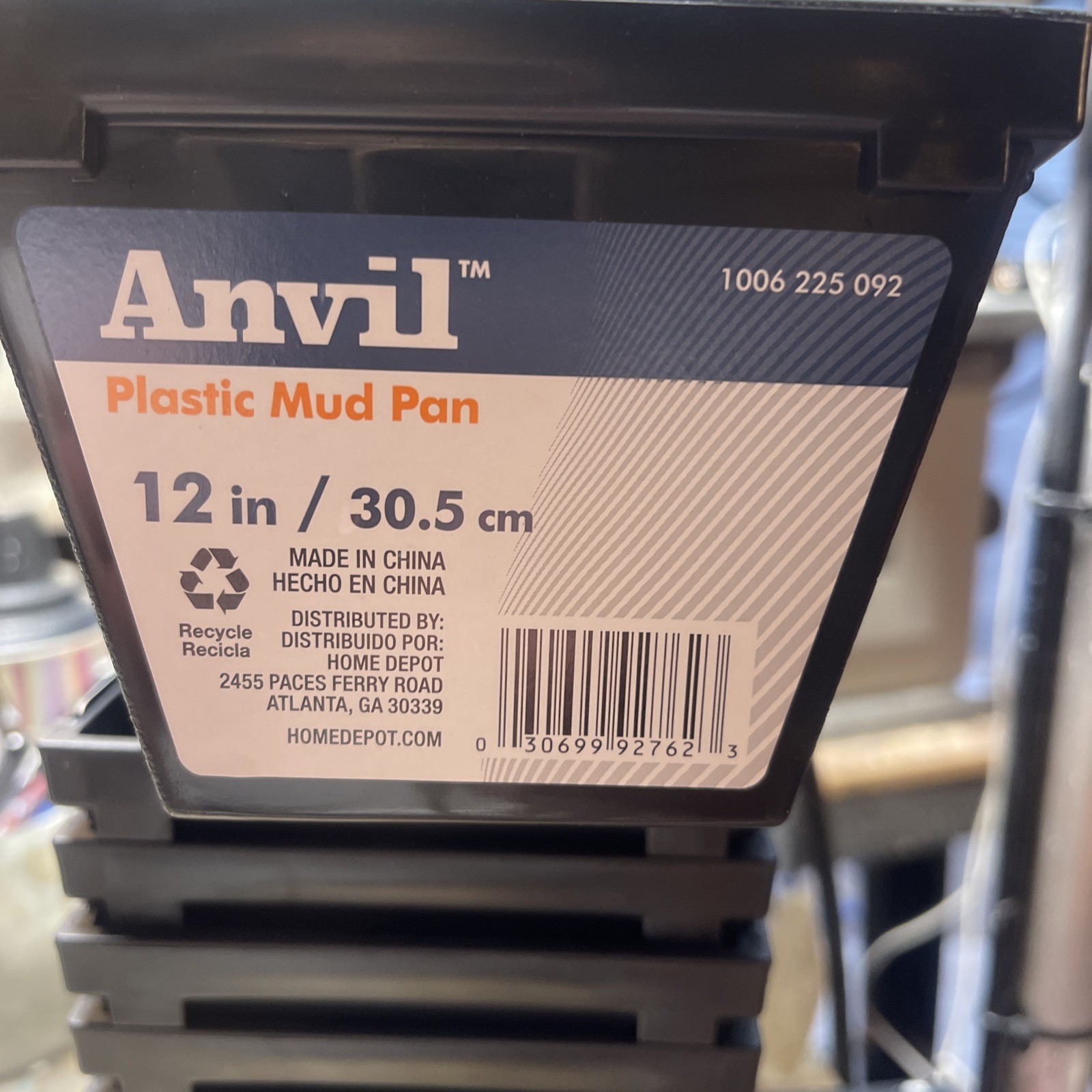 Plastic Drywall Mud Pan 12in Set Of 8