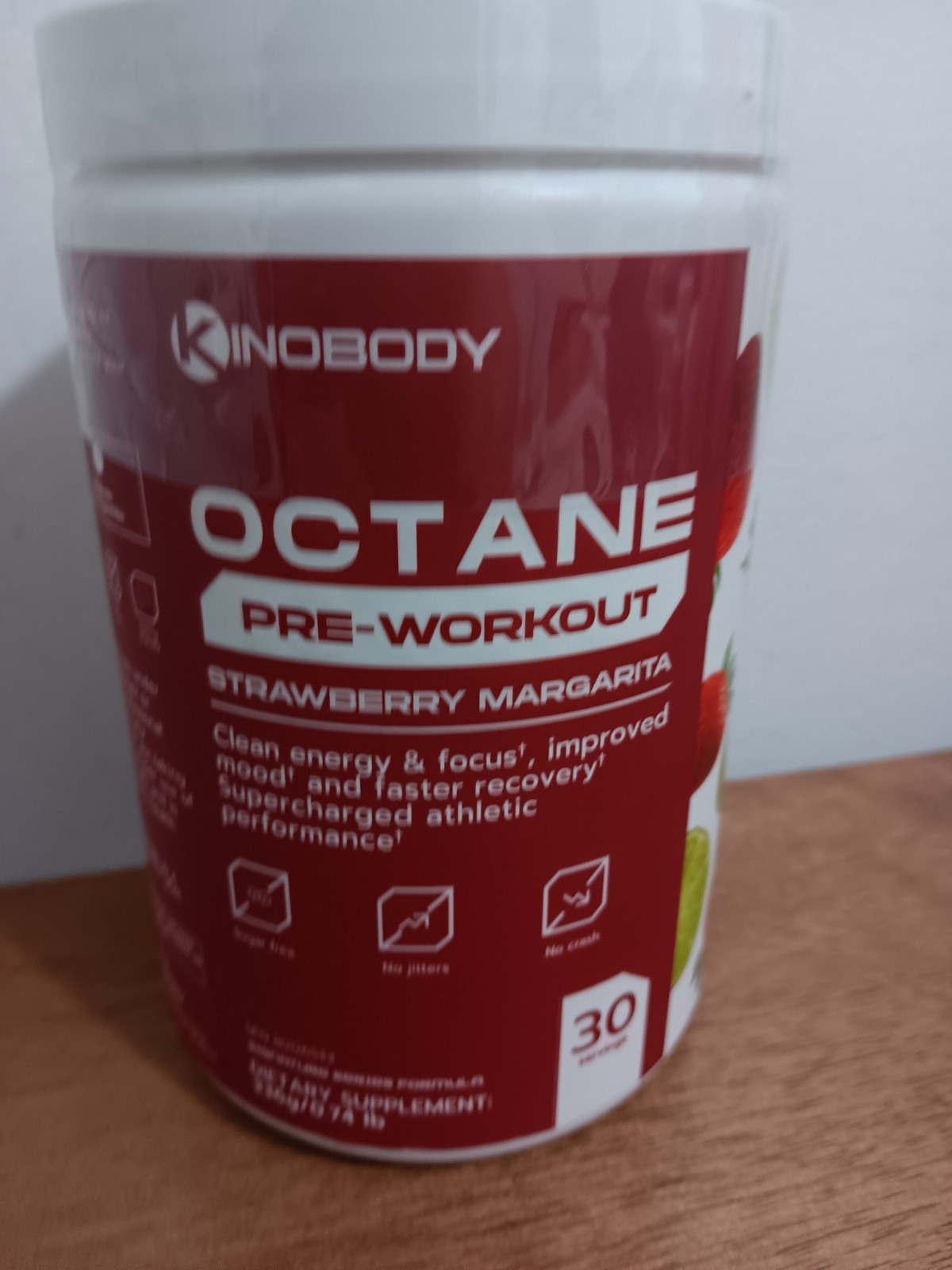 SALE - Kinobody Kino Octane PRE-WORKOUT 30 Servings Dietary Supplement 336g/0.74